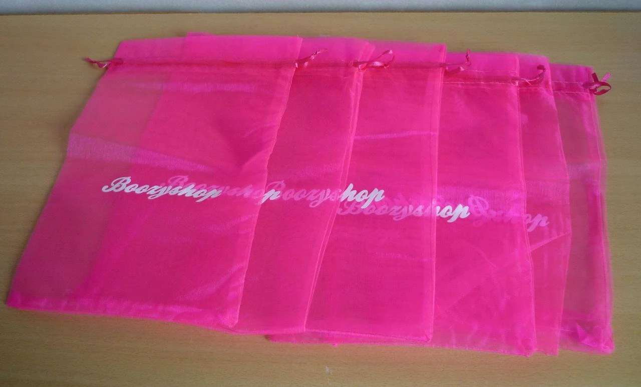 Set de 27 Bolsitas de organza rosa fucsia – photo 2